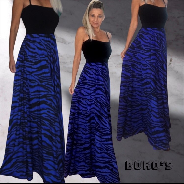 Dlouhé šaty BOROS DR-L-AN01